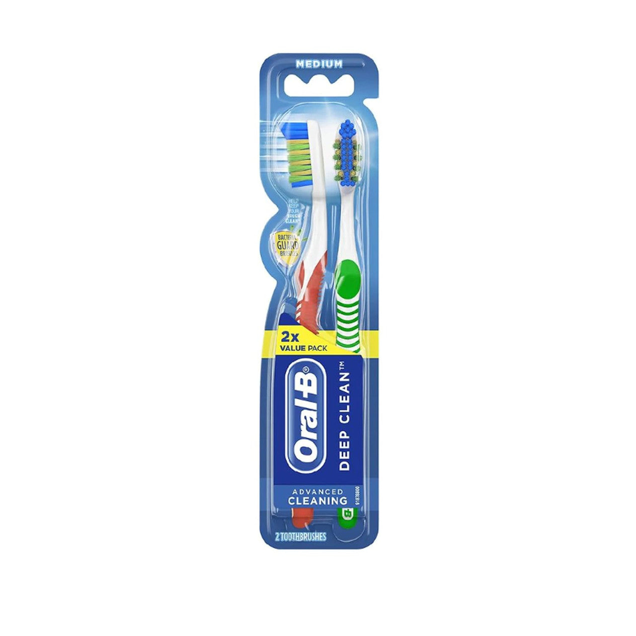Oral B Complete Deep Clean Manual Toothbrush, Soft Bristle, 2 Ea